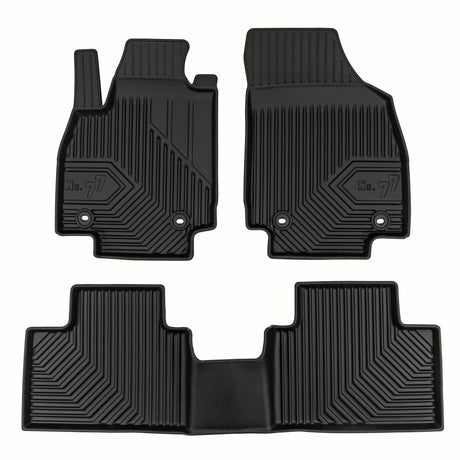 סט שטיחים 3D ל-MG ZS היברידי מ-2024 – PVC – תמונת מוצר