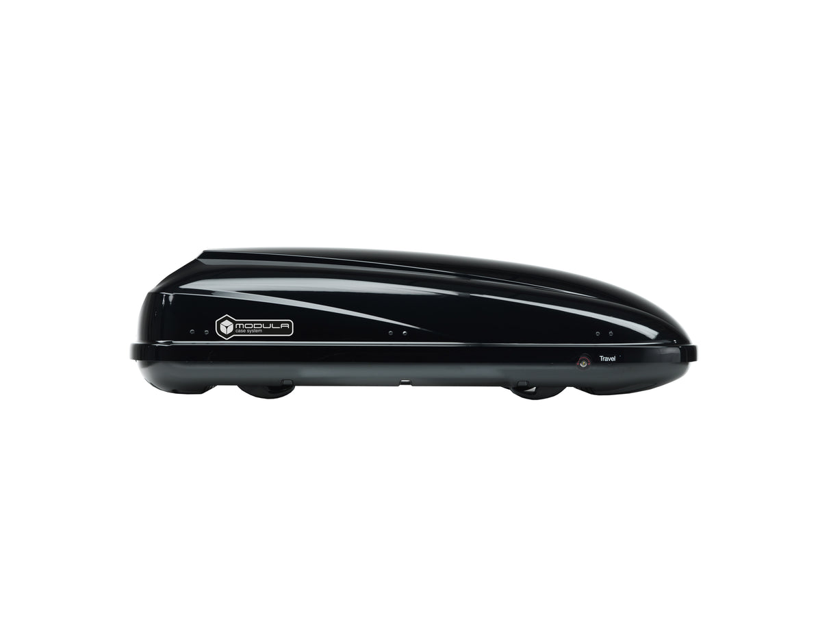 תא חפצים לגג MODULA TRAVEL EASY 460 ליטר שחור מבריק