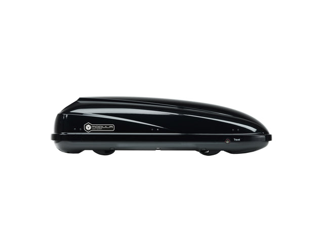 תא חפצים לגג MODULA TRAVEL EASY 460 ליטר שחור מבריק