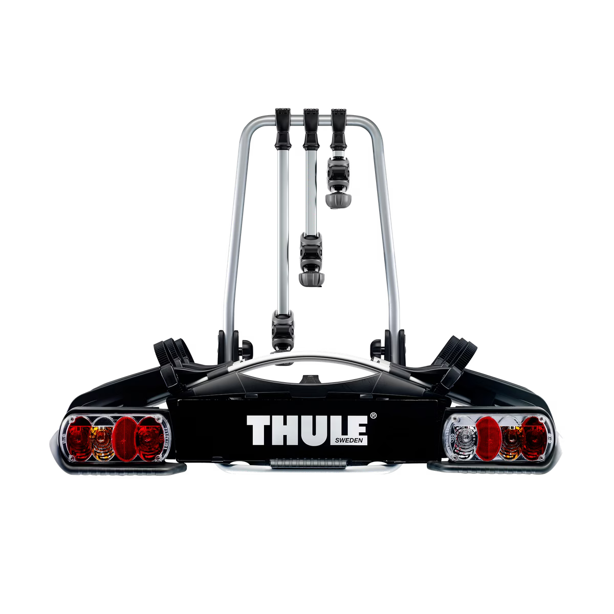 מתקן אופניים על וו גרירה Thule EuroWay G2 ל-3 אופניים שחור/אלומיניום