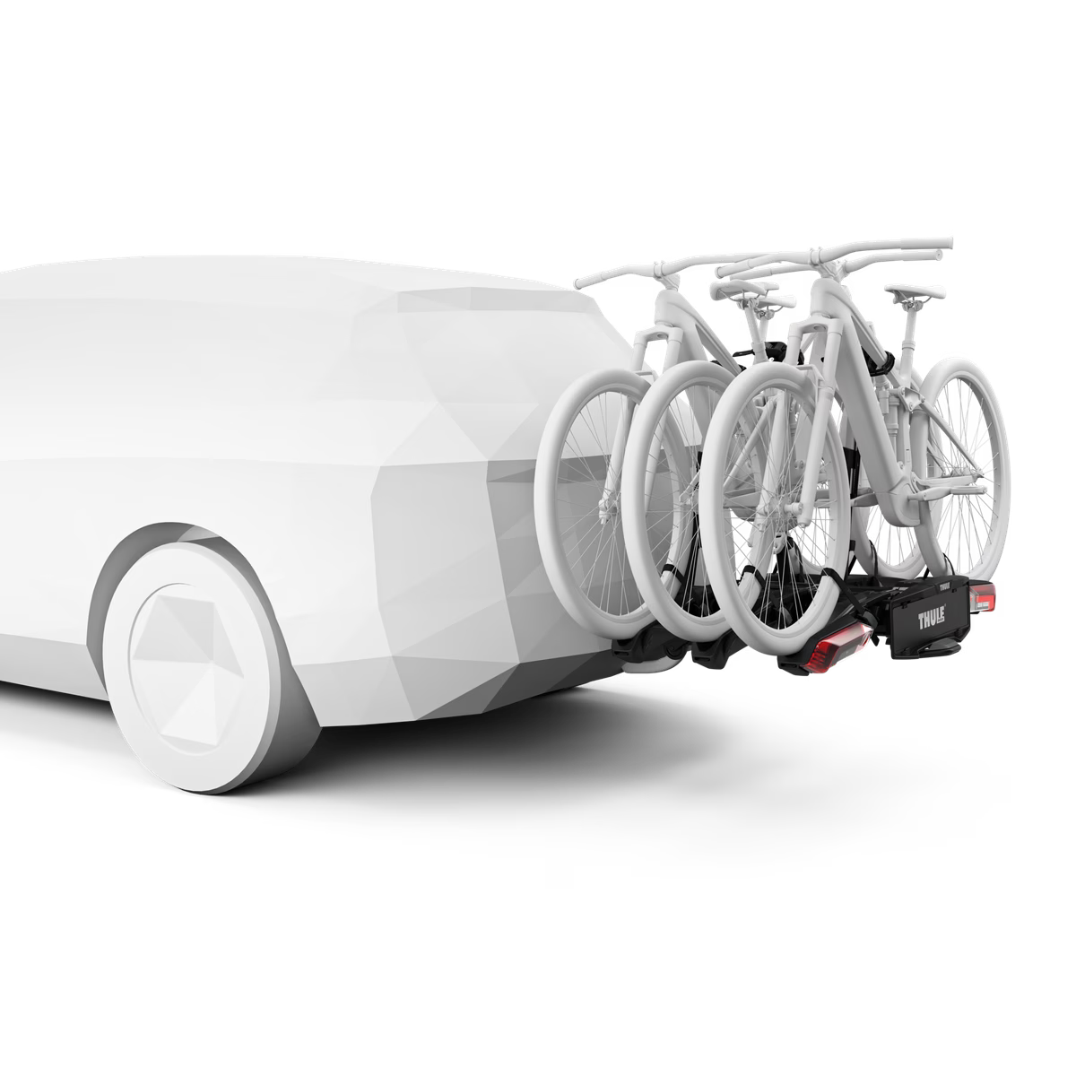 מתקן אופניים על וו גרירה Thule Epos ל-3 אופניים (מתאים לאופניים חשמליות)