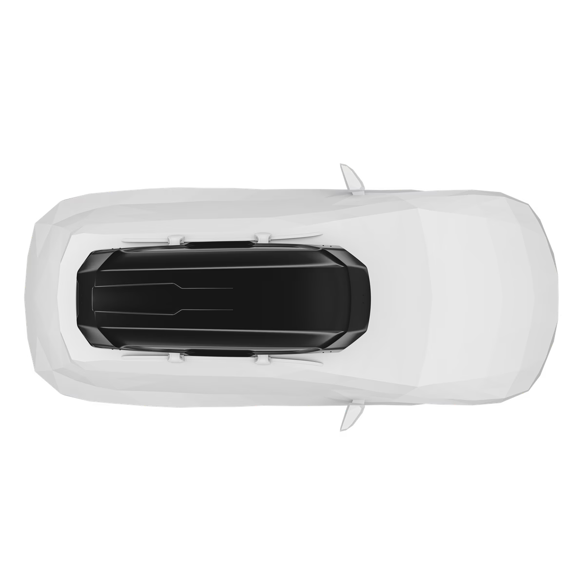 תא חפצים לגג הרכב THULE Motion 3 XXL – 232×92×46 ס"מ | נפח 600 ליטר | צבע שחור מבריק