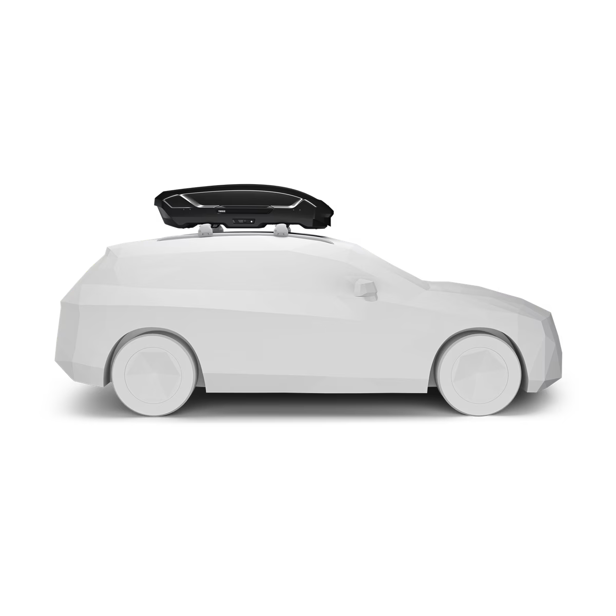 תא חפצים לגג הרכב Thule Motion 3 M – 175×84×44 ס"מ | נפח 400 ליטר | שחור מבריק