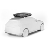 תא חפצים לגג הרכב Thule Motion 3 XL Low – 216×89×36 ס"מ | נפח 400 ליטר | טיטניום מבריק