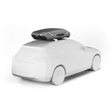 תא חפצים לגג הרכב Thule Motion 3 M – 175×84×44 ס"מ | נפח 400 ליטר | טיטניום מבריק