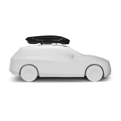 תא חפצים שחור לגג הרכב THULE MOTION XXL – 232x95x47 ס"מ | נפח 610 ליטר