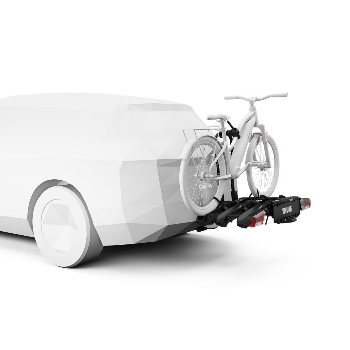 מתקן אופניים על וו גרירה Thule EasyFold 3 945 ל-3 אופניים (מתאים לאופניים חשמליות)