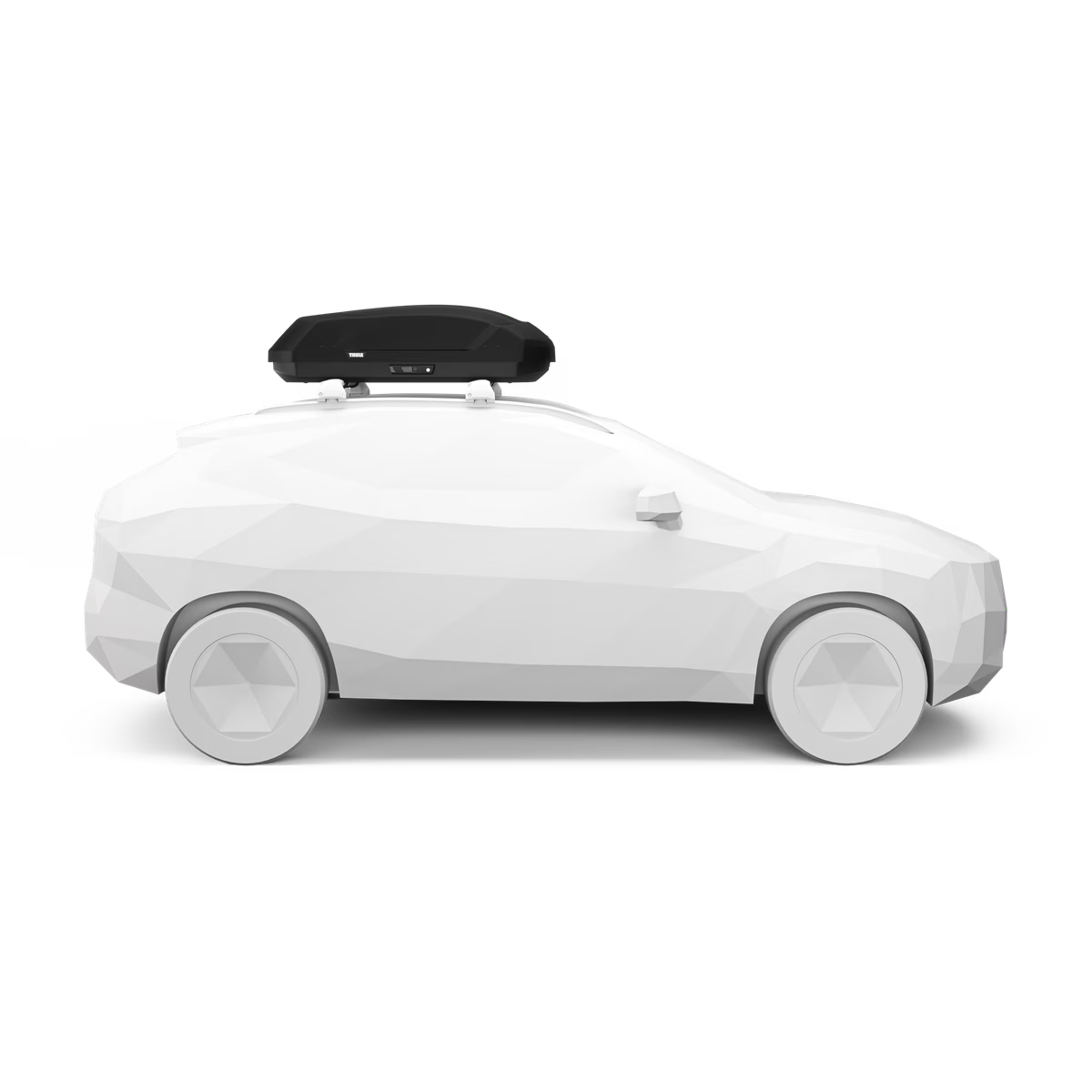 תא חפצים לגג הרכב Thule Force 3 S – 140×89.8×38 ס״מ | נפח 300 ליטר | שחור מט