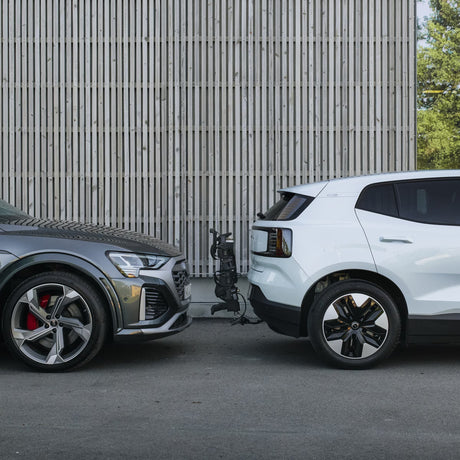 מתקן אופניים על וו גרירה Thule OutPace ל-2 אופניים (מתאים לאופניים חשמליות)