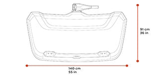 תא חפצים לוו גרירה - Thule Arcos Box M