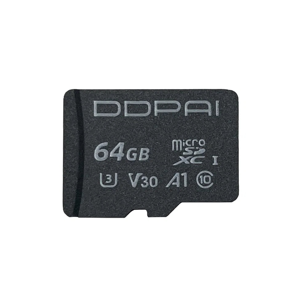 כרטיס זיכרון microSD 64GB DDPAI U3 V30 A1