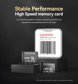 כרטיס זיכרון microSD 128GB DDPAI U3 V30 A1