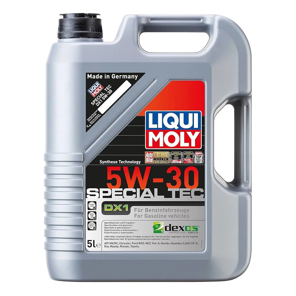 שמן מנוע Liqui Moly Special Tec DX1 5W30 סינתטי מלא 5 ליטר