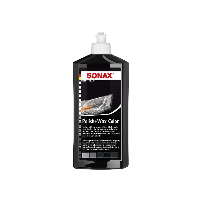 פוליש ווקס לרכב NANO PRO שחור SONAX 500ml