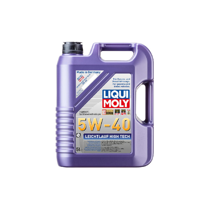 שמן מנוע סנתטי Liqui Moly 5W40 5L HIGH-TECH