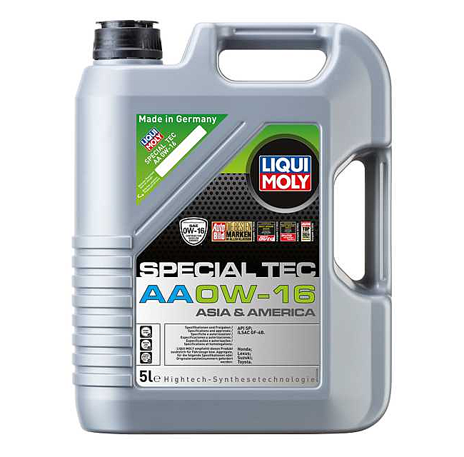 שמן מנוע Liqui Moly Special Tec AA 0W16 5 ליטר