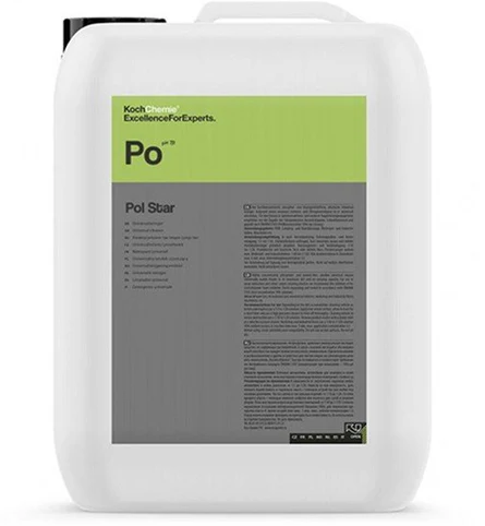 Po | ניקוי מושבי עור, זמש, אלקנטרה Koch Chemie