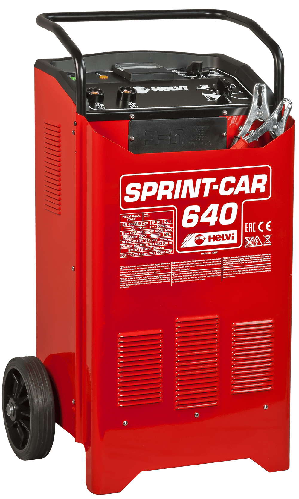 מטען מצברים ובוסטר HELVI SprintCar 640 - תמונת המוצר