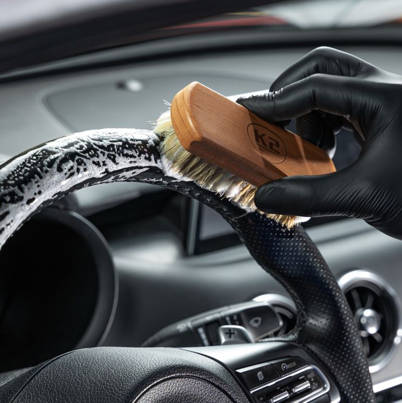 מברשת ניקוי עור רכב K2 Auron Brush Soft