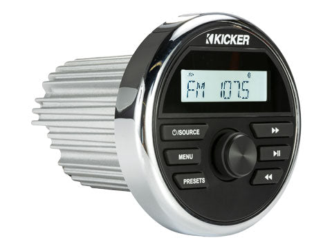 מערכת מדיה ימית KICKER KMC2 עם Bluetooth USB ו AM FM