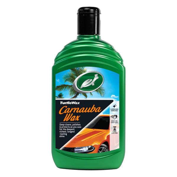 Turtle Wax Carnauba Liquid Wax 500ml | ווקס קרנובה מבריק ועמיד עם הגנה מתקדמת