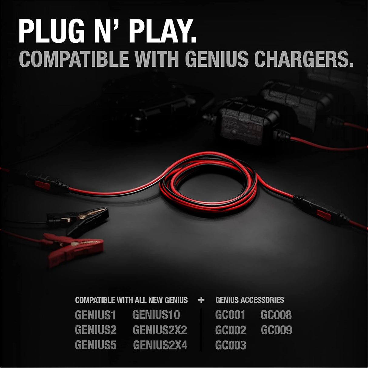 כבל מאריך 3 מטר למטעני NOCO GENIUS GC004