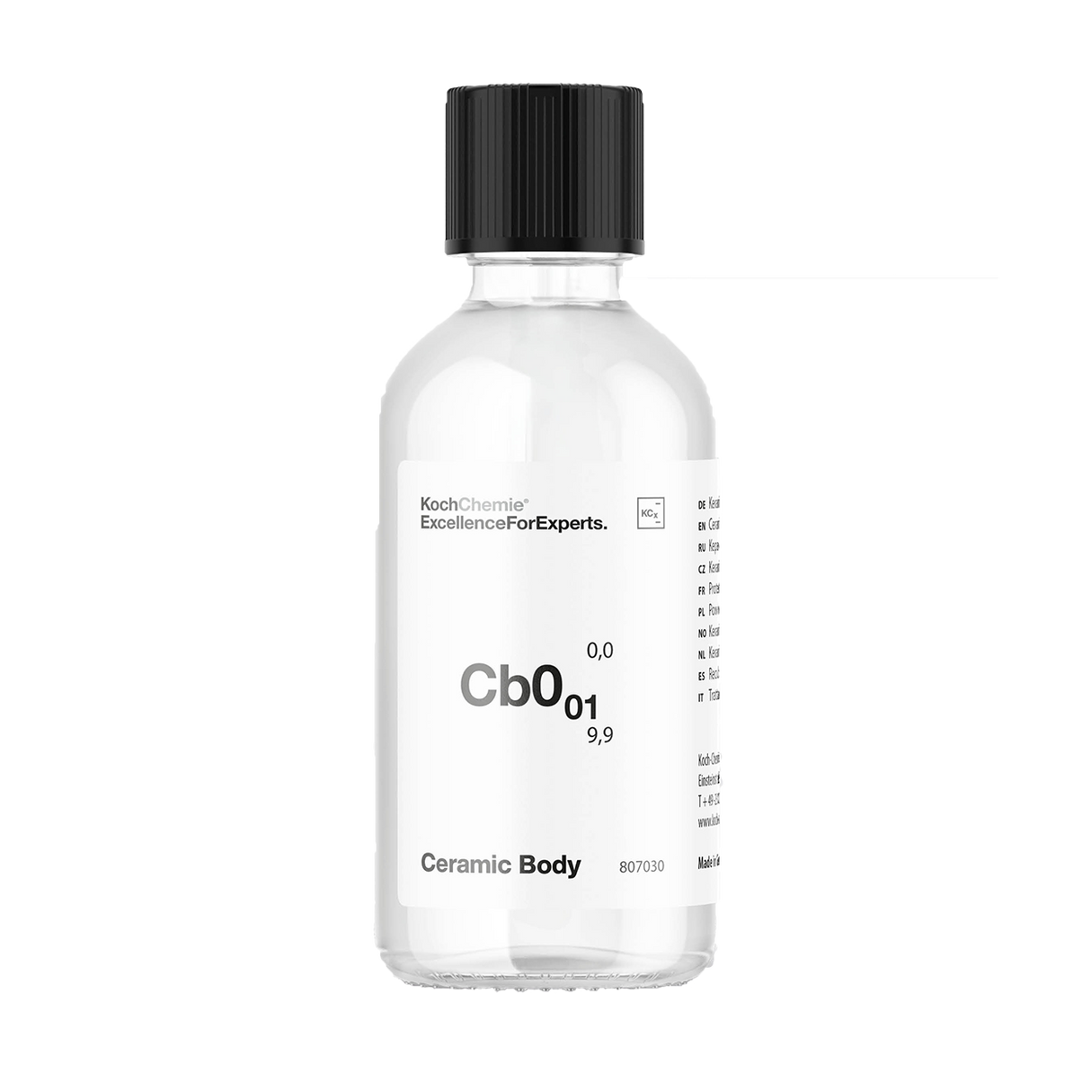 Cb0.01 | ציפוי ננו קרמי לגוף הרכב Koch Chemie