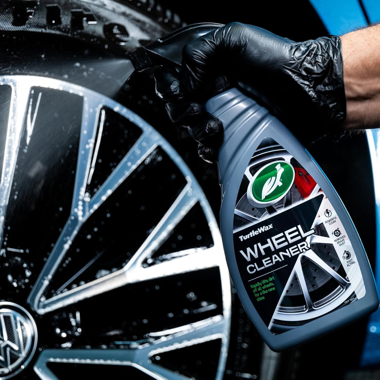 ספריי ניקוי ג’אנטים לרכב Turtle Wax Wheel Cleaner