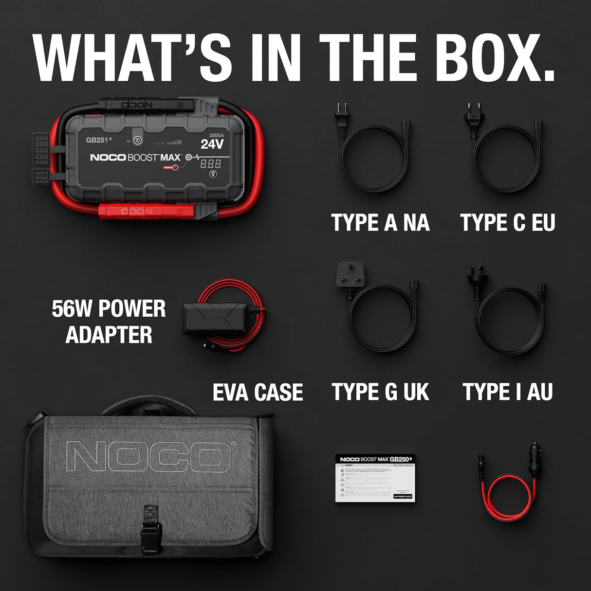 בוסטר התנעה לרכב NOCO GB251