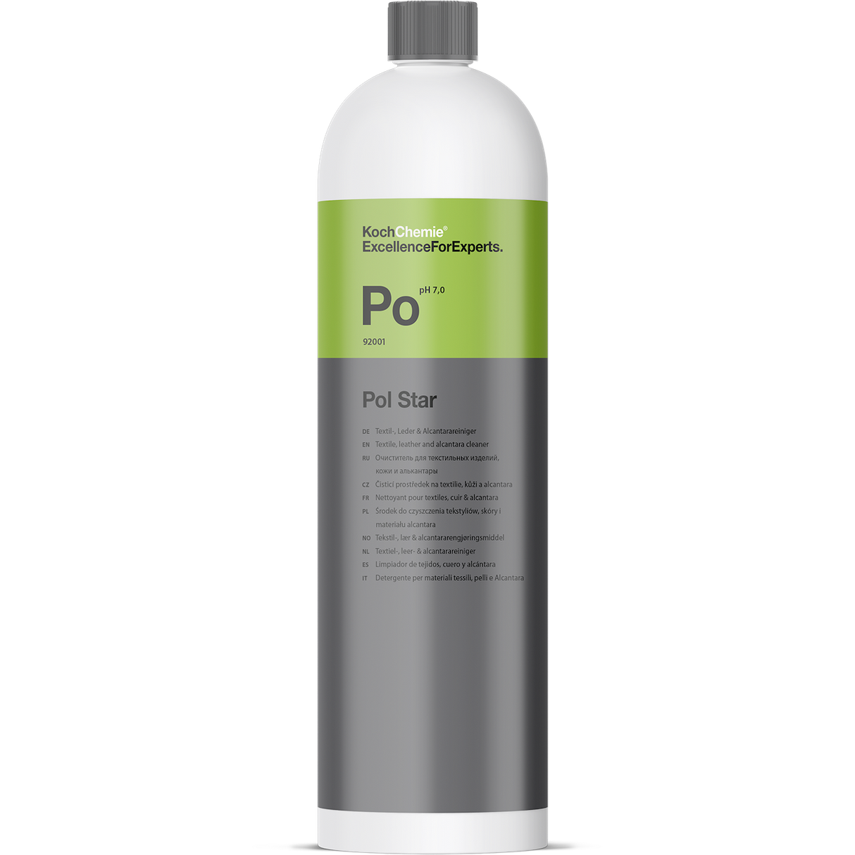 Po | ניקוי מושבי עור, זמש, אלקנטרה Koch Chemie