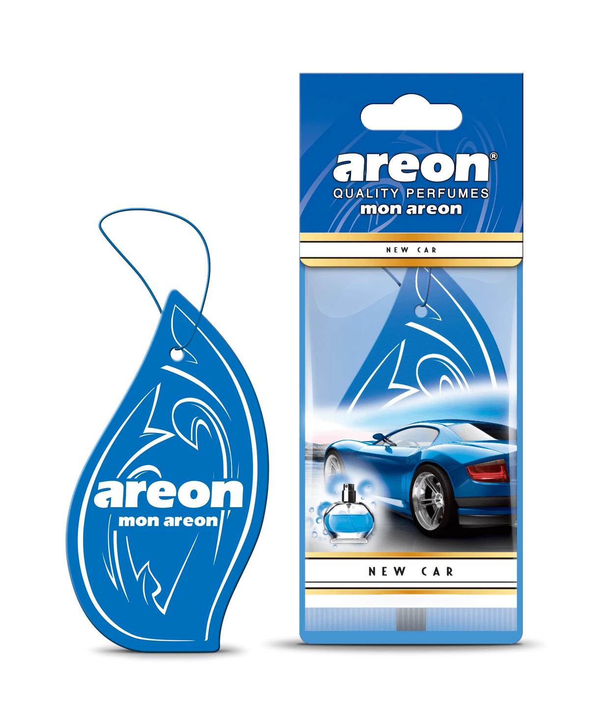 AREON MON New Car MA27 – עץ ריח תלוי בניחוח “רכב חדש”