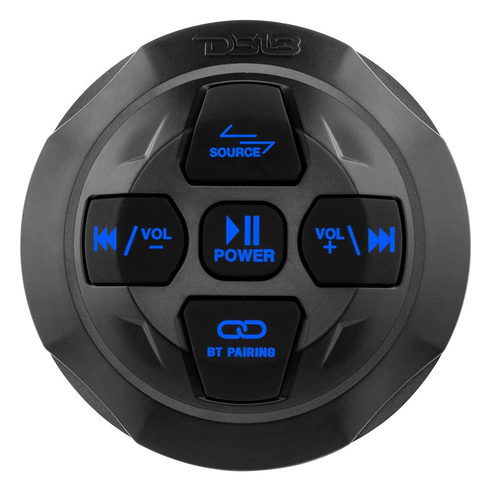 רסיבר Bluetooth ימי עמיד במים DS18 BTRCRMIC עם שליטה ומיקרופון