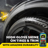 Meguiars ג׳ל הברקה והגנה לצמיגים ופלסטיק חיצוני Ultimate Insane Shine