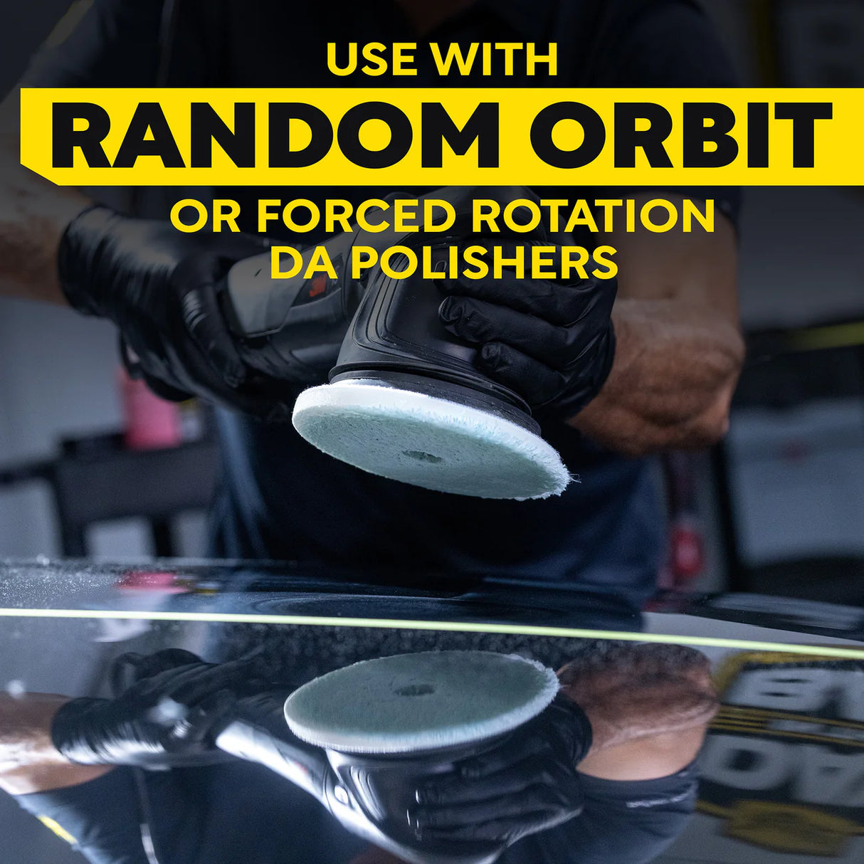 פדי פוליש מיקרופייבר 5 אינץ׳ Meguiar's M5MFP2 - מארז 2 יחידות