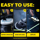 פדי פוליש מיקרופייבר 5 אינץ׳ Meguiar's M5MFP2 - מארז 2 יחידות