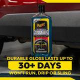 Meguiars ג׳ל הברקה והגנה לצמיגים ופלסטיק חיצוני Ultimate Insane Shine