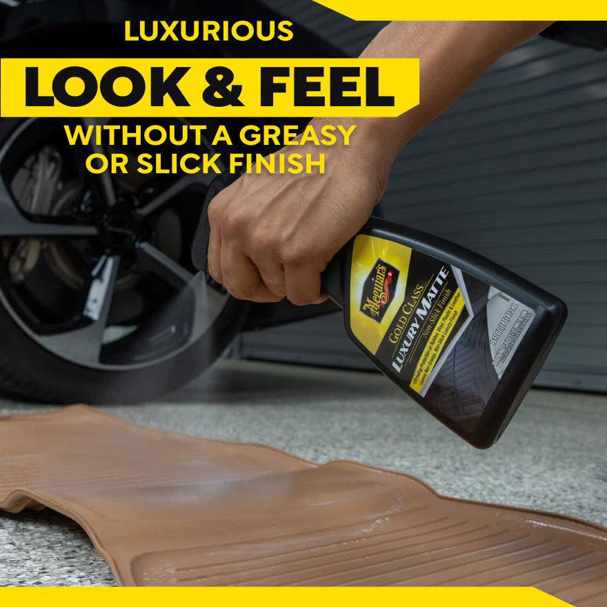 חומר הגנה לפלסטיק חיצוני בגימור מט Meguiar’s Gold Class Luxury Matte 473 מ״ל