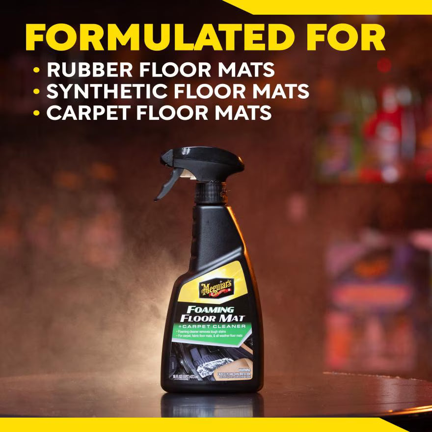 Meguiars ספריי קצף לניקוי שטיחונים שטיחים וריפודים לרכב
