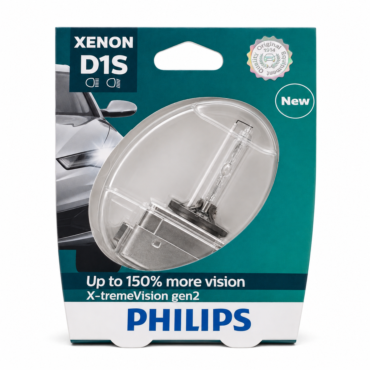 נורת קסנון Philips D1S X-tremeVision gen2 מקורית