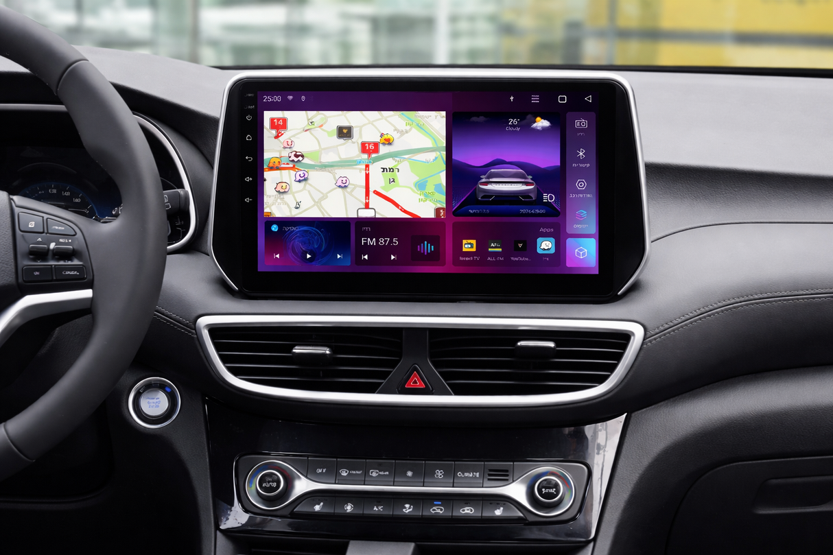 מערכת מולטימדיה יונדאי טוסון 2019