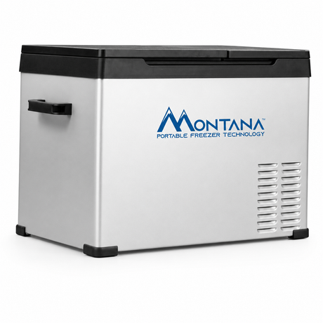 מקרר לרכב Montana 30.3 ליטר עם שני תאים לקירור והקפאה