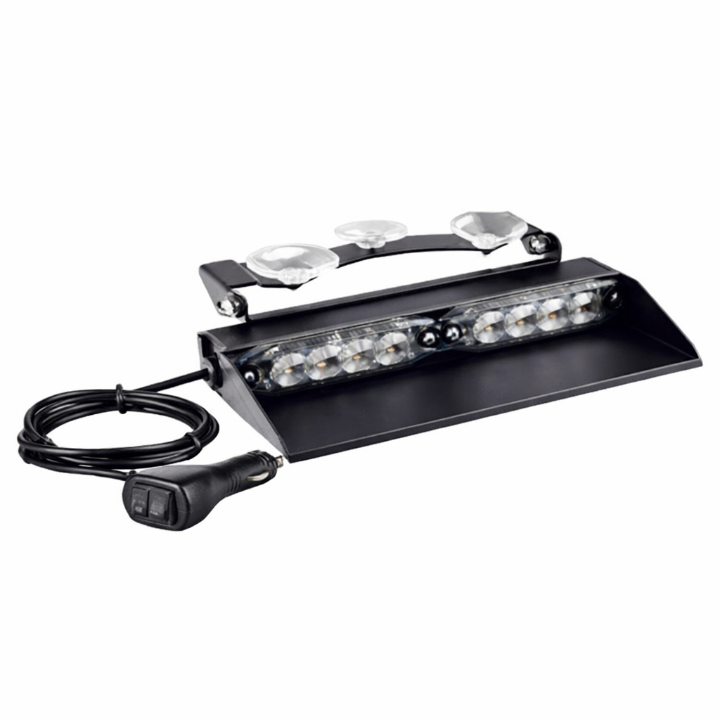 פנס מהבהב LED לדשבורד צהוב 12V