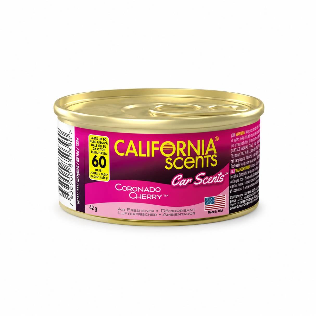 פחית ריח לרכב דובדבן CALIFORNIA