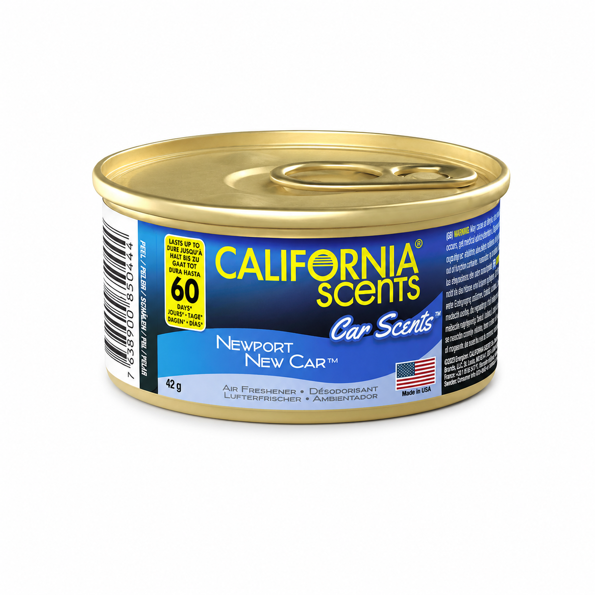 פחית ריח לרכב רכב חדש CALIFORNIA