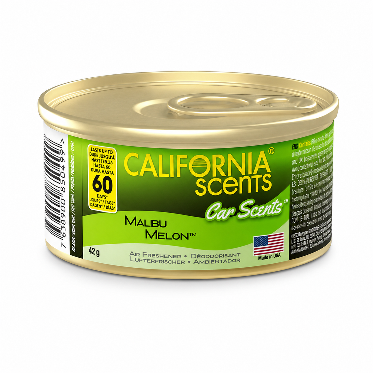 פחית ריח לרכב מליבו מלון CALIFORNIA