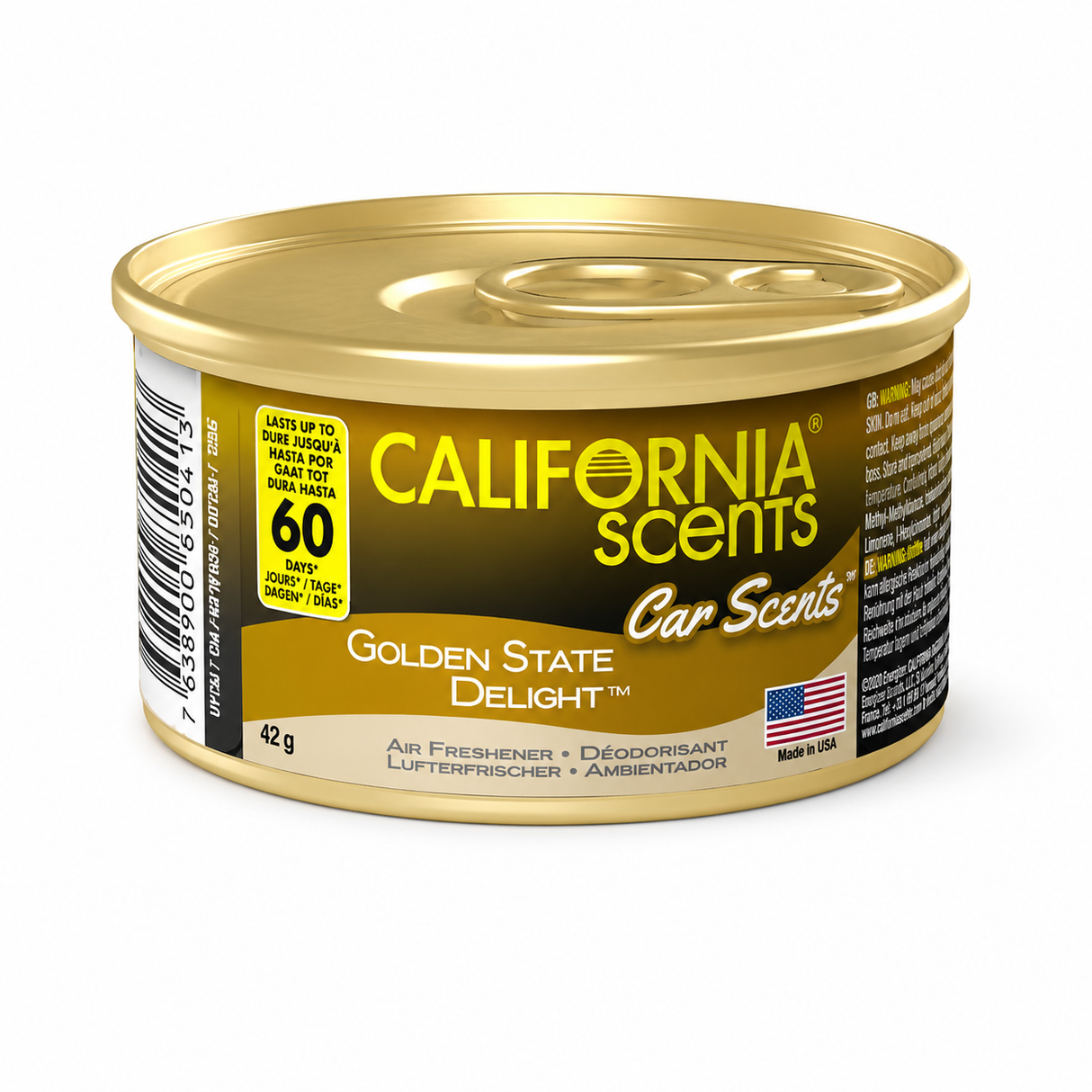 פחית ריח לרכב מסטיק CALIFORNIA