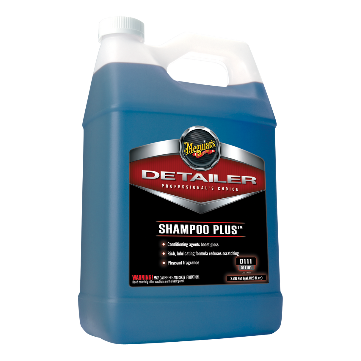 Meguiar’s Shampoo Plus™ D11101 – שמפו רכב מרוכז 1 גלון (דילול 1:128)