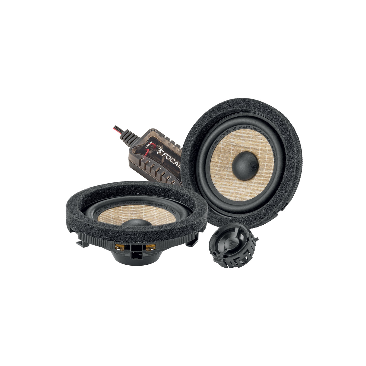 זוג קומפוננט - Focal IS MBZ 100 V2 Plug & Play (תואם מקור מרצדס)