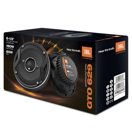 זוג רמקולים לרכב JBL GTO629 בגודל 6.5 אינץ