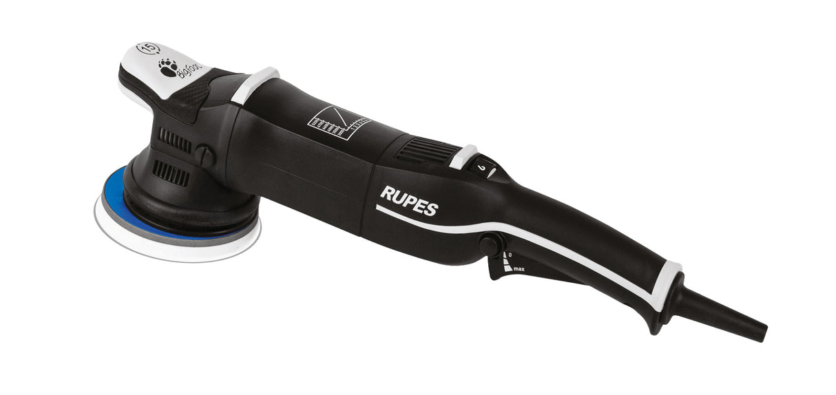 מכונת פוליש אורביטלית RUPES BigFoot LHR15 Mark III – מהלך 15 מ״מ